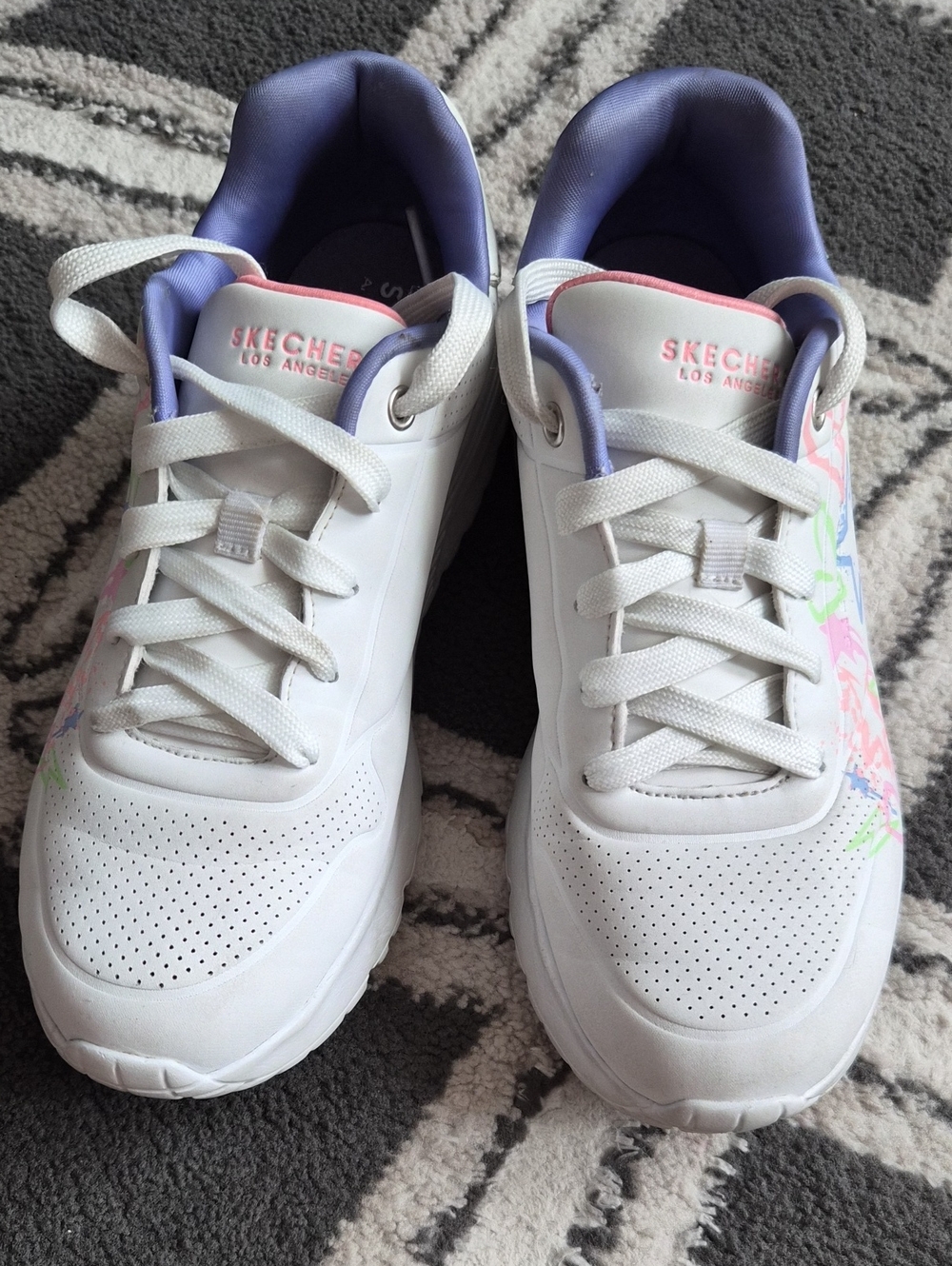 Skechers Girls Uno Lite - My Drip Sneakers Size 4 US